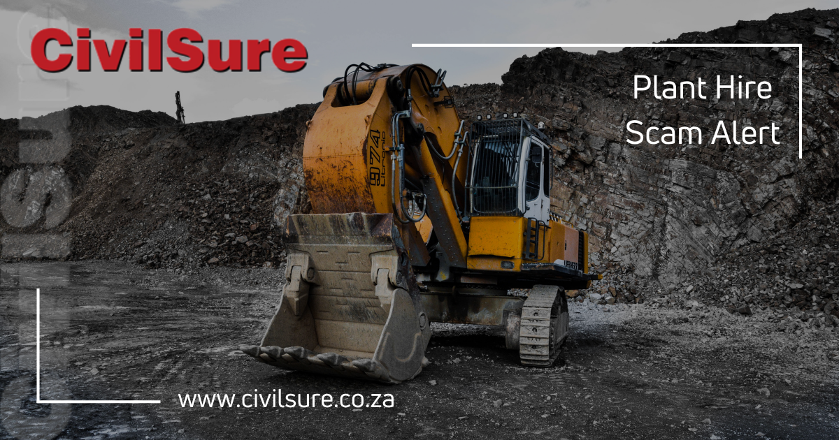 Scam Alert for Plant Hire Businesses