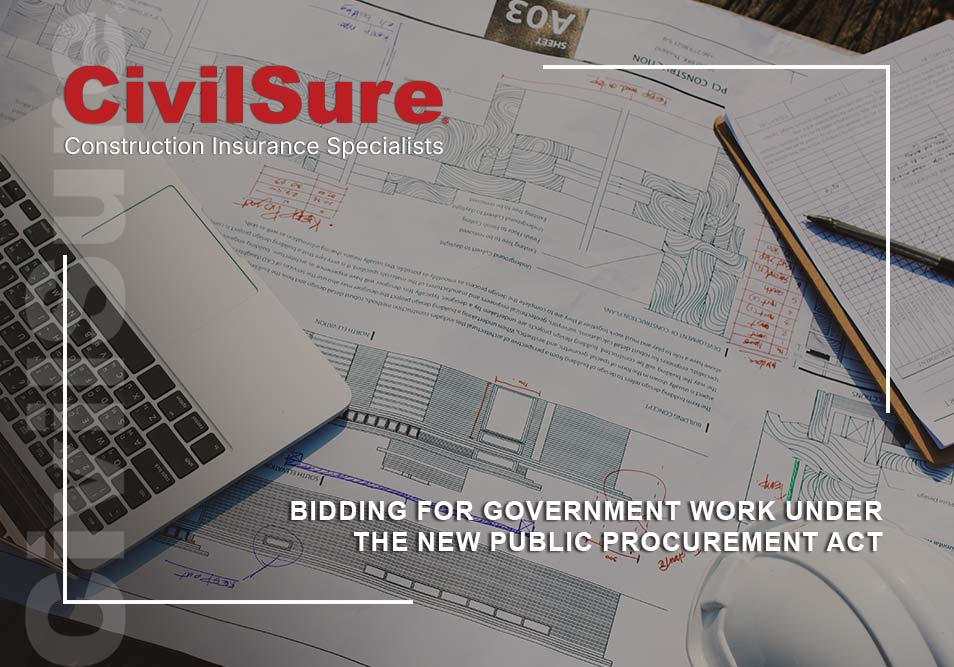 Bidding for Government Work Under the New Public Procurement Act
